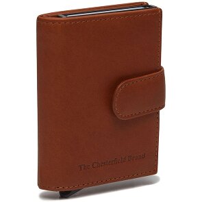 The Chesterfield Brand Leipzig Kreditkartenetui RFID Schutz Leder 7.5 cm