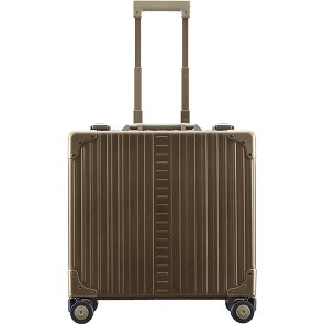 Aleon Deluxe 4-Rollen Businesstrolley Aluminium 45 cm