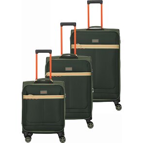 Travelite Color Craze 4 Rollen Kofferset 3-teilig mit Dehnfalte