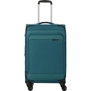 d&n Travel Line 9504 4 Rollen Trolley M 67 cm mit Dehnfalte