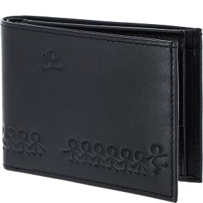 oxmox Leather Geldbörse RFID Schutz Leder 10.5 cm