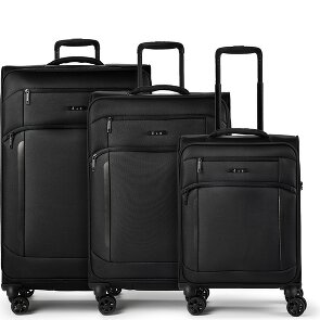 d&n Travel Line 9804 4 Rollen Kofferset 3-teilig mit Dehnfalte
