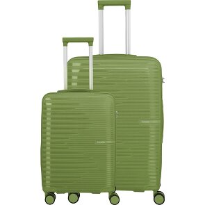 Travelite Pacific 4 Rollen Kofferset 2-teilig