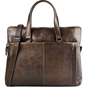 Greenburry Newport Aktentasche Leder 39 cm Laptopfach