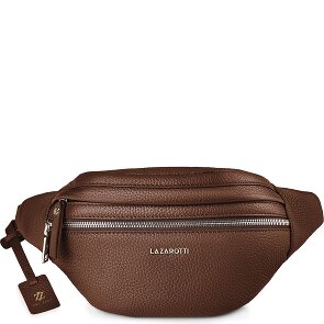 Lazarotti Bologna Leather Double-Zip Gürteltasche Crossbody Leder 25 cm