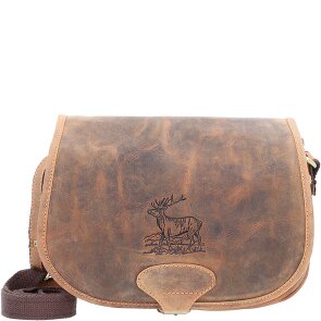 Greenburry Vintage Hunting Bag Umhängetasche Leder 30 cm