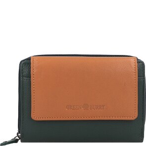 Greenburry Nappa Geldbörse RFID Schutz Leder 14 cm
