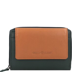 Greenburry Nappa Geldbörse RFID Schutz Leder 14 cm