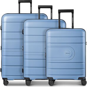 Redolz Essentials 11 4 Rollen Kofferset 3-teilig mit Dehnfalte
