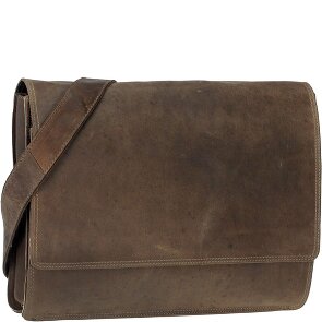 Harold's Antic Aktentaschen Messenger Leder 38 cm Laptopfach