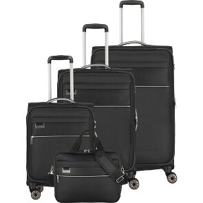 Travelite Miigo 4 Rollen Kofferset 4-teilig mit Dehnfalte