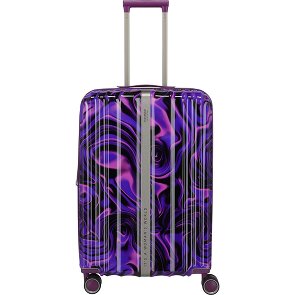 Travelite Lascana Edition 4 Rollen Trolley M 65 cm mit Dehnfalte