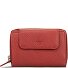  Vika Geldbörse RFID Schutz Leder 14 cm Variante red