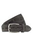  Gürtel Leder Variante grau | 110 cm