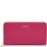  Bologna Leather Geldbörse Leder 19 cm Variante hot pink