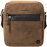  Bow Road barney Umhängetasche Leder 21 cm Variante darkbrown