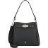  Farah Schultertasche Leder 24 cm Variante black
