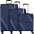  Star Max 4 Rollen Kofferset 3-teilig mit Dehnfalte Variante navy-blue