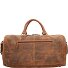  Vintage Weekender Reisetasche Leder 50 cm Variante braun