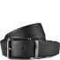  Gürtel Leder Variante black | 100 cm