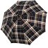  Zürs Kastanie Stockschirm 91 cm Variante ckeck black-brown
