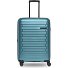  Collection 04 THE MEDIUM + 4 Rollen Trolley M 66 cm mit Dehnfalte Variante ice blue-metallic