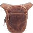  Vintage Biker Gürteltasche Leder 20 cm Variante brown