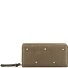  The Beaded One Geldbörse Leder 19 cm Variante greyish khaki