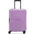  x United Colors of Benetton Color Block Hardside 4-Rollen Kabinentrolley 55 cm Variante lavender