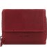  Geldbörse RFID Schutz Leder 11 cm Variante rot