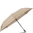  T.200 Medium Duomatic Taschenschirm 28 cm Variante check beige