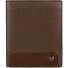  Due Geldbörse RFID Schutz Leder 9 cm Variante cognac