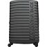  Flyduck 4 Rollen Trolley 75 cm mit Dehnfalte Variante black