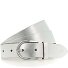  Gürtel Leder Variante silver | 105 cm