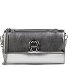  Fashion Clutch Geldbörse Leder 18.5 cm Variante silver coloured