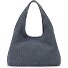  Paz Weave Schultertasche Leder 44 cm Variante asphalte