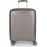  Queens 4 Rollen Kabinentrolley S 54 cm mit Dehnfalte Variante champagne