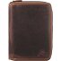  Vintage Ausweisetui Leder 9.5 cm Variante brown