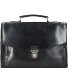  Roma Aktentasche Leder 39 cm Laptopfach Variante schwarz