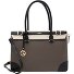  Plamena Shopper Tasche 34 cm Variante dark taupe multi
