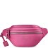  Bologna Leather Double-Zip Gürteltasche Crossbody Leder 25 cm Variante hot pink