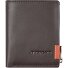  Monaco Geldbörse RFID Schutz Leder 8 cm Variante brown