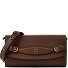  Clutch Geldbörse Leder 20.5 cm Variante saddle brown