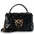  Love Lady Handtasche Leder 22 cm Variante nero-antique gold