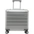  Gravity 4-Rollen Pilotentrolley Aluminium 44 cm Laptopfach Variante silber