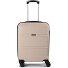  5739 4 Rollen Kabinentrolley S 55 cm Variante beige