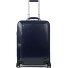  Blue Square 4-Rollen Kabinentrolley Leder 55 cm Laptopfach Variante night blue
