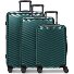  Essentials 18 2.0 4 Rollen Kofferset 3-teilig mit Dehnfalte Variante metallic-green shiny