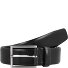  Gürtel Leder Variante black | 120 cm