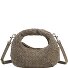  Greta Micro weave Handtasche Leder 20 cm Variante dimgrey